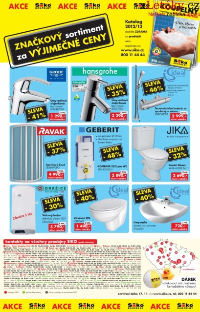 Koupelny Siko katalog, strana 4