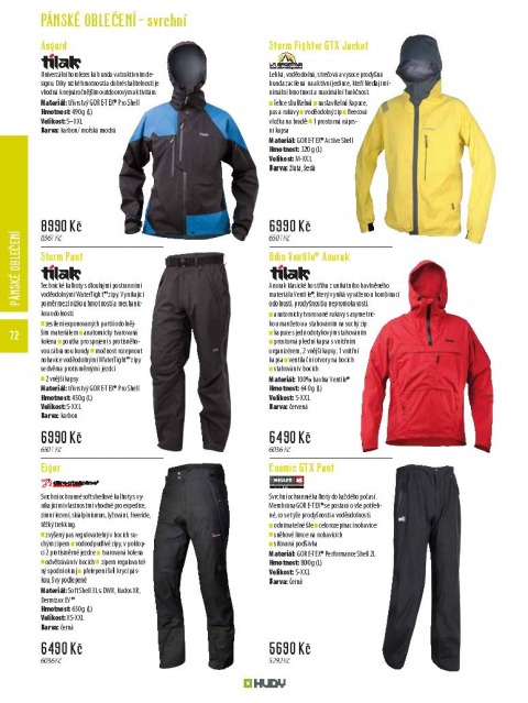 Hudy sport katalog, strana 72