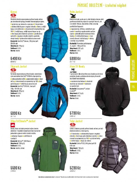 Hudy sport katalog, strana 75