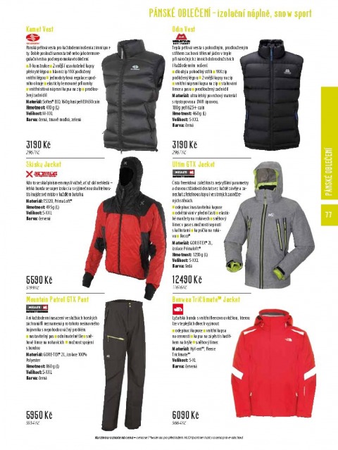 Hudy sport katalog, strana 77