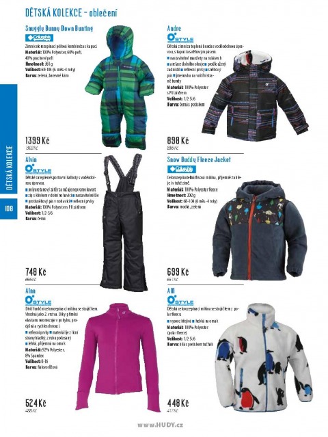 Hudy sport katalog, strana 108