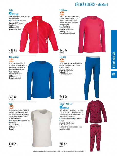 Hudy sport katalog, strana 109