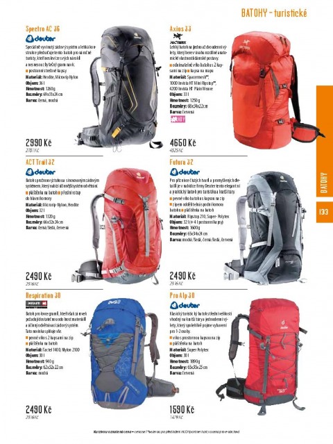 Hudy sport katalog, strana 133