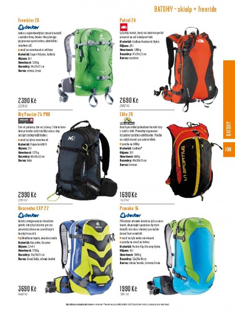 Hudy sport katalog, strana 139