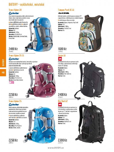 Hudy sport katalog, strana 140
