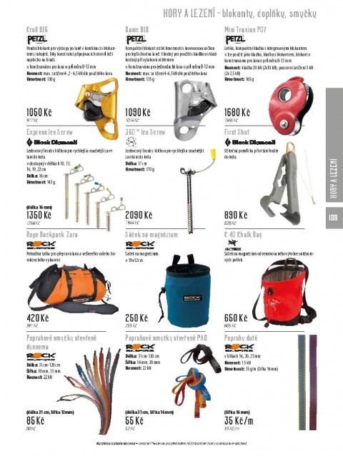 Hudy sport katalog, strana 189