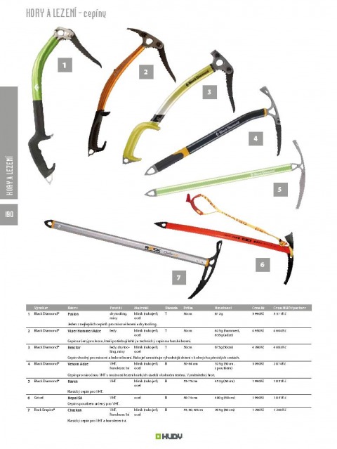 Hudy sport katalog, strana 190