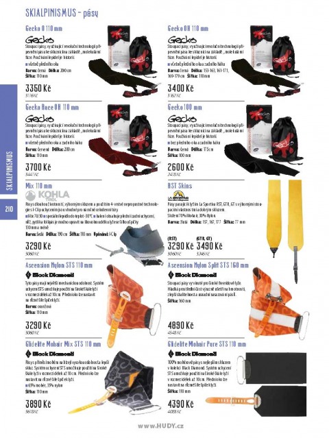 Hudy sport katalog, strana 210