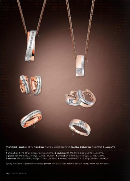 Klenoty Aurum katalog, strana 9