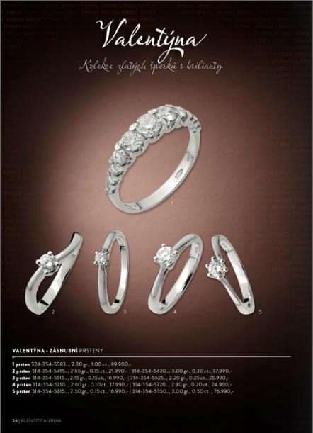 Klenoty Aurum katalog, strana 16