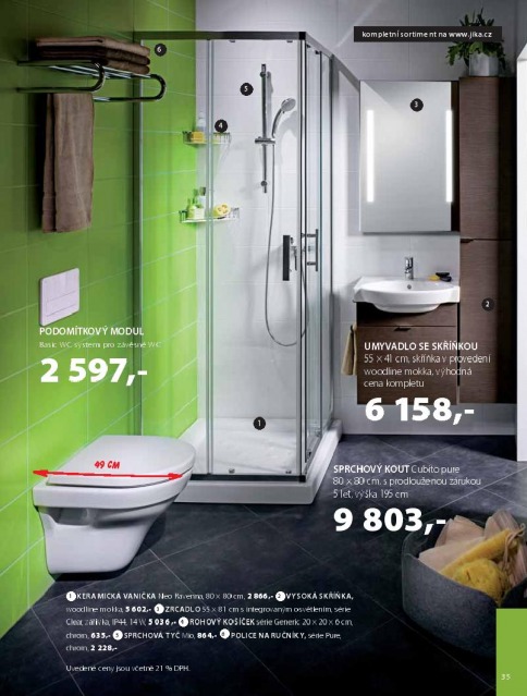 Koupelny Jika katalog, strana 34