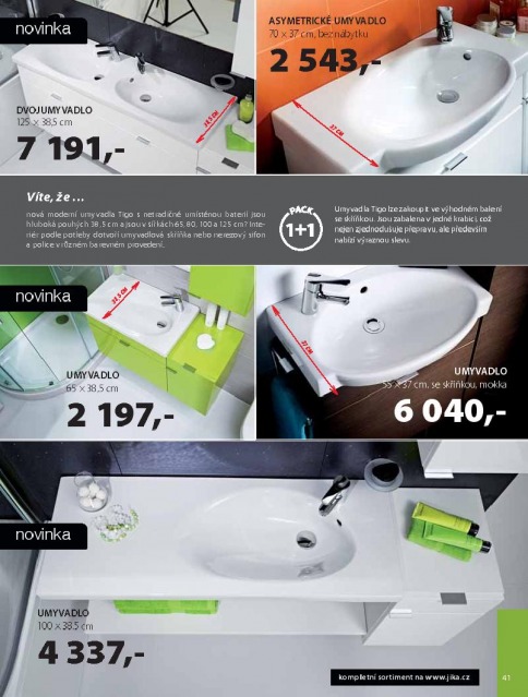 Koupelny Jika katalog, strana 40