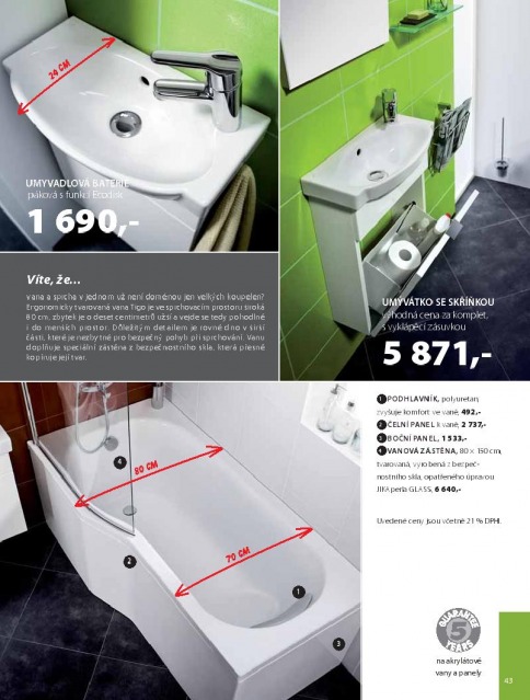 Koupelny Jika katalog, strana 42