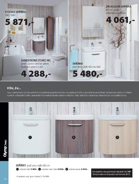 Koupelny Jika katalog, strana 49