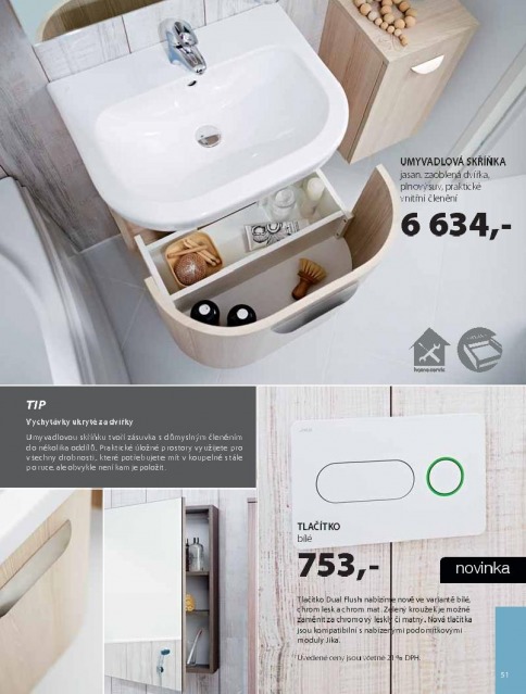 Koupelny Jika katalog, strana 50