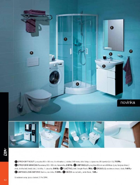 Koupelny Jika katalog, strana 61