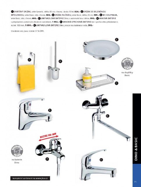 Koupelny Jika katalog, strana 70
