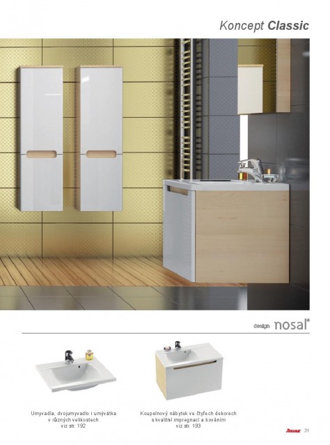 Koupelny Ravak katalog, strana 31