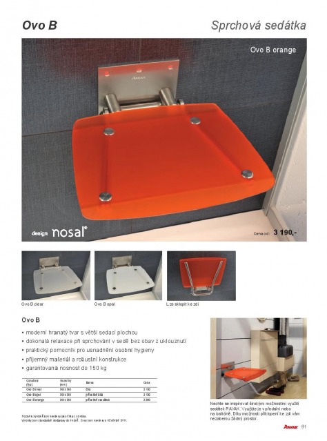 Koupelny Ravak katalog, strana 91